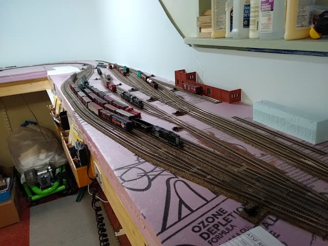 ATSF Pekin Branch layout